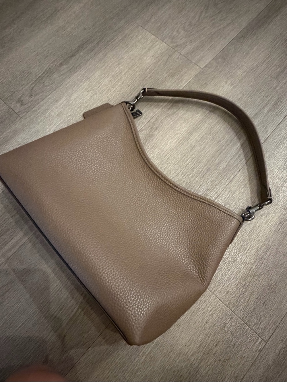 Coach Laurel Shoulder Bag in Taupe - Picture 5 of 8